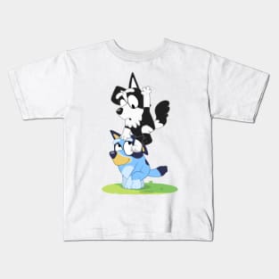 Bluey MUffin Waw Kids T-Shirt